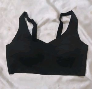 Comfortable Black Sports Bra