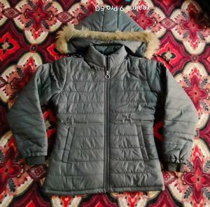 Unused Stylish Gray Puffer Jacket✨