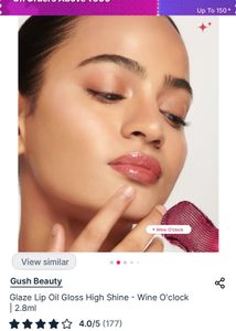 Gush Beauty Lip Oil Gloss - Wine O'clock