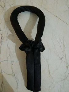 Black Velvet Scrunchie Bow