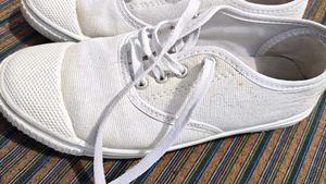 Classic White school shoes....