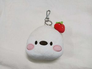 Cute Kawaii Strawberry Plush Keychain