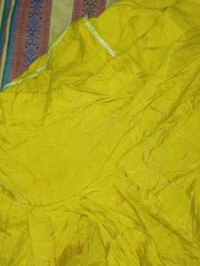 Bright Yellow Salwar Pants
