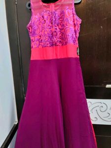 Stunning Pink &amp; Magenta Gown