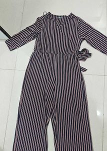 Striped Women's Jumpsuit