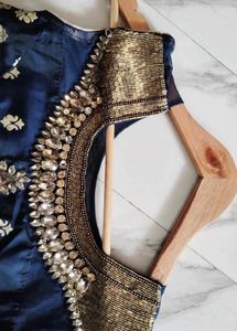 Elegant Navy Blue Gowns