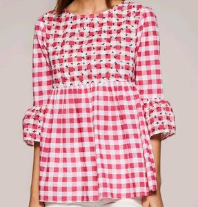 Women pink cotton top