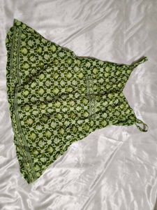 olive green top