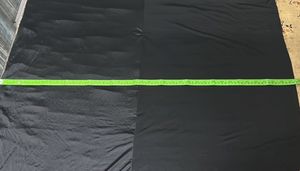 Black Satin Fabric
