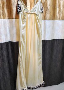 Elegant Cheetah Print Nightgown