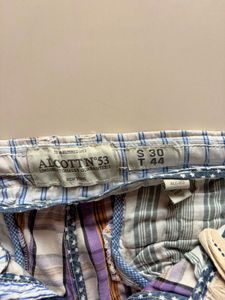 ALCOTT Men's Plaid Cargo Shorts