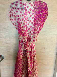 Polka Dot Silk Dress