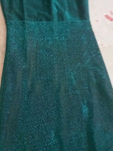 Emerald Green Sparkly Gown