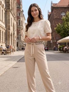 Stylish Biege Trousers