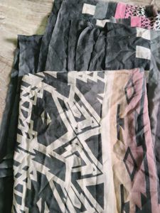 pure cotton Stylish Patterned Scarf 4 mtrs