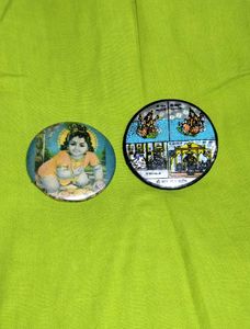 Vintage Hindu Religious Fridge Magnet Home Decor