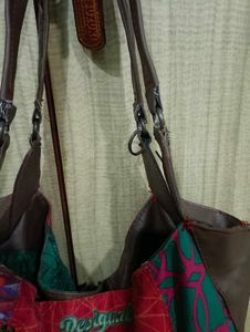 Desigual Colorful Patchwork Shoulder Bag
