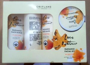 Oriflame Love Nature Radiance Facial Kit