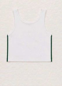 Girls Ribbed Crop Tank Top