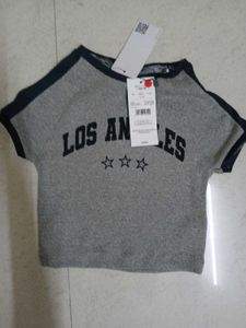 Grey Los Angeles Graphic T-Shirt