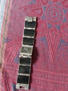 Vintage Guess Silver-Tone Watch