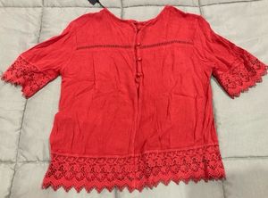 ONLY Casual Regular Sleeves SolidWomen MaroonTop