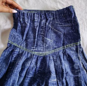 Girls- High Waist Skirt