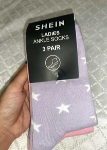 SHEIN Ladies Ankle Socks (3 Pair)