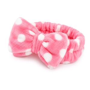 Cute Polka Dot Fleece Headband