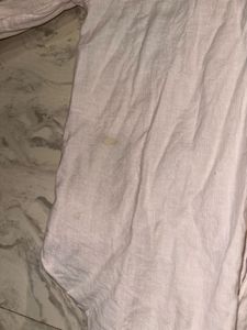 Light Pink Long Sleeve Button-Up Shirt