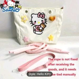 Hello Kitty Drawstring Backpack