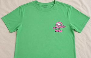 Green Peace Symbol Graphic T-Shirt