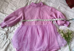 Very Cute &amp; Beautiful Net Frock