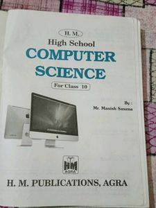 Computer Science Class 10 Textbook