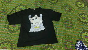 Cute Cat Graphic T-Shirt