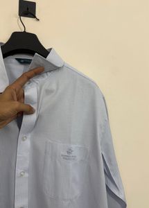 Classic Striped Men's Dress Shirt