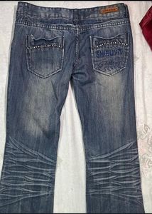 Stylish vintage Blue Denim Jeans