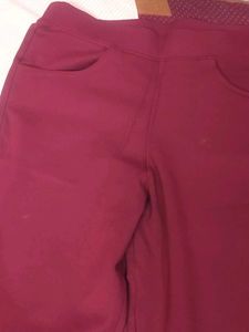 Stylish Maroon Pants