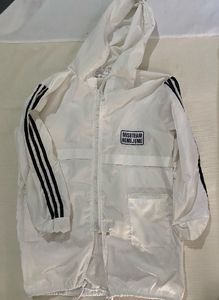 Brand New Xiaomantou White Hooded Jacket