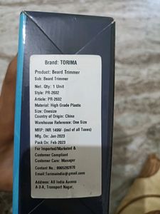 Torima Hair Clipper For Men