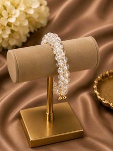 Elegant Crystal Beaded Bracelet