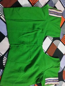 PARTY WEAR SAREE WITH STITCHED BLOUSE