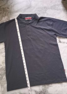 Men's Grey Polo T-Shirt
