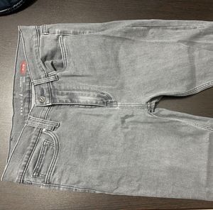Grey Denim Jeans