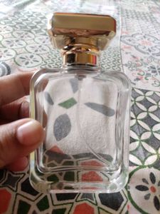 Mild floral feminine Perfume Empty Bottle