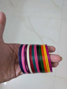 Vibrant Multicolored Bangles Set