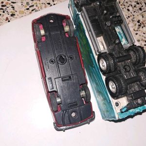 Vintage Toy Cars Lot of 2 (1 is Maisto)