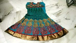 Fully Embroidered Anarkali Kurta