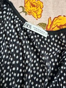 Chic Polka Dot Long Sleeve Blouse