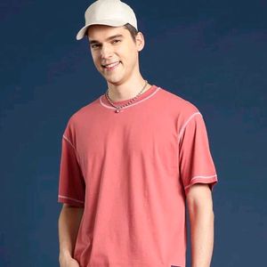Men's  drop shoulder  sleeve relaxed fit  tshirt